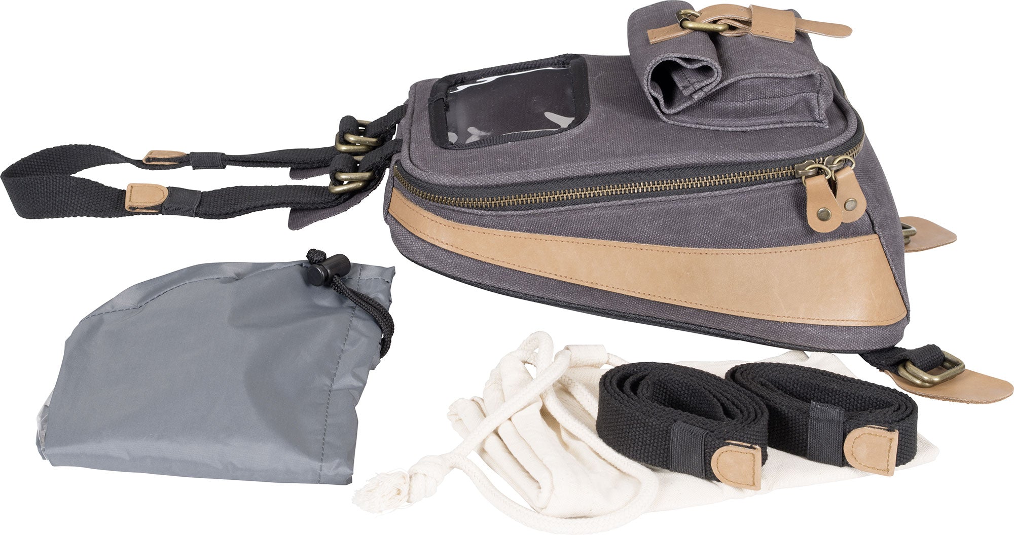 Tankrucksack Vintage Louis - Compact, Canvas, Magneti