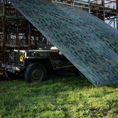 Tarp Militar Woodland 2.8 x 4 m - Impermeabilitate și Adaptabilitate Maximă