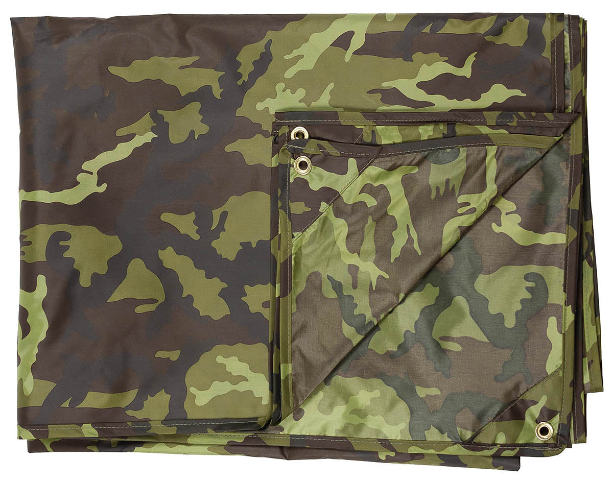 Tarp Multifunctional M 95 CZ camo MFH - Impermeabil, 2000 mm