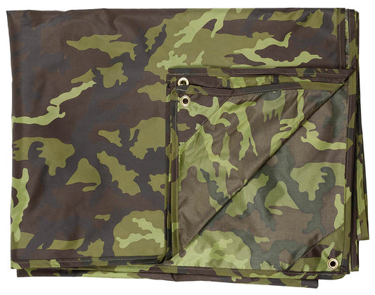 Tarp Multifunctional M 95 CZ camo MFH - Impermeabil, 2000 mm