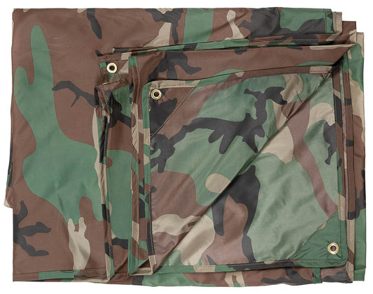 Tarpă Multifuncțională Woodland MFH - Impermeabil, 2000mm