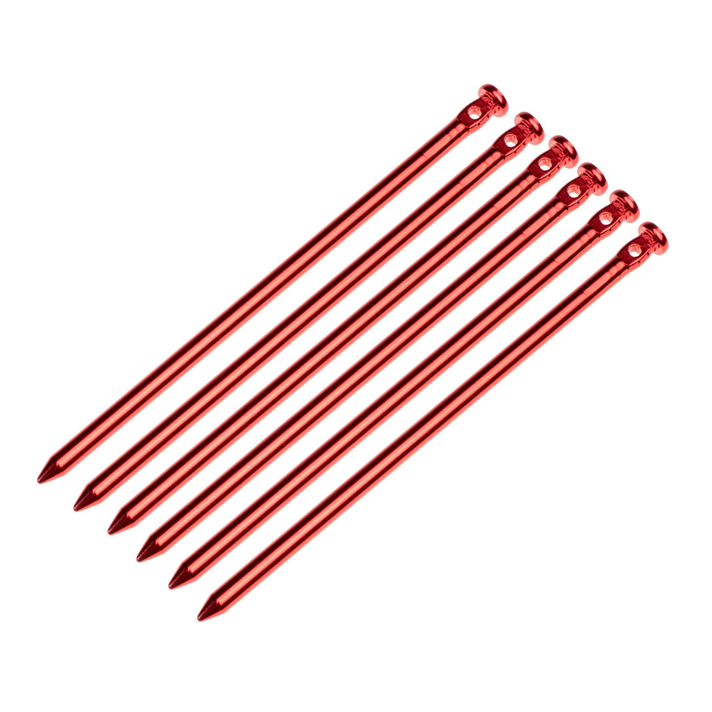 Țăruși Cort ALUPEG HI-TEC - Aluminiu, Rezistenți și Ușori, Set 6 buc - 1