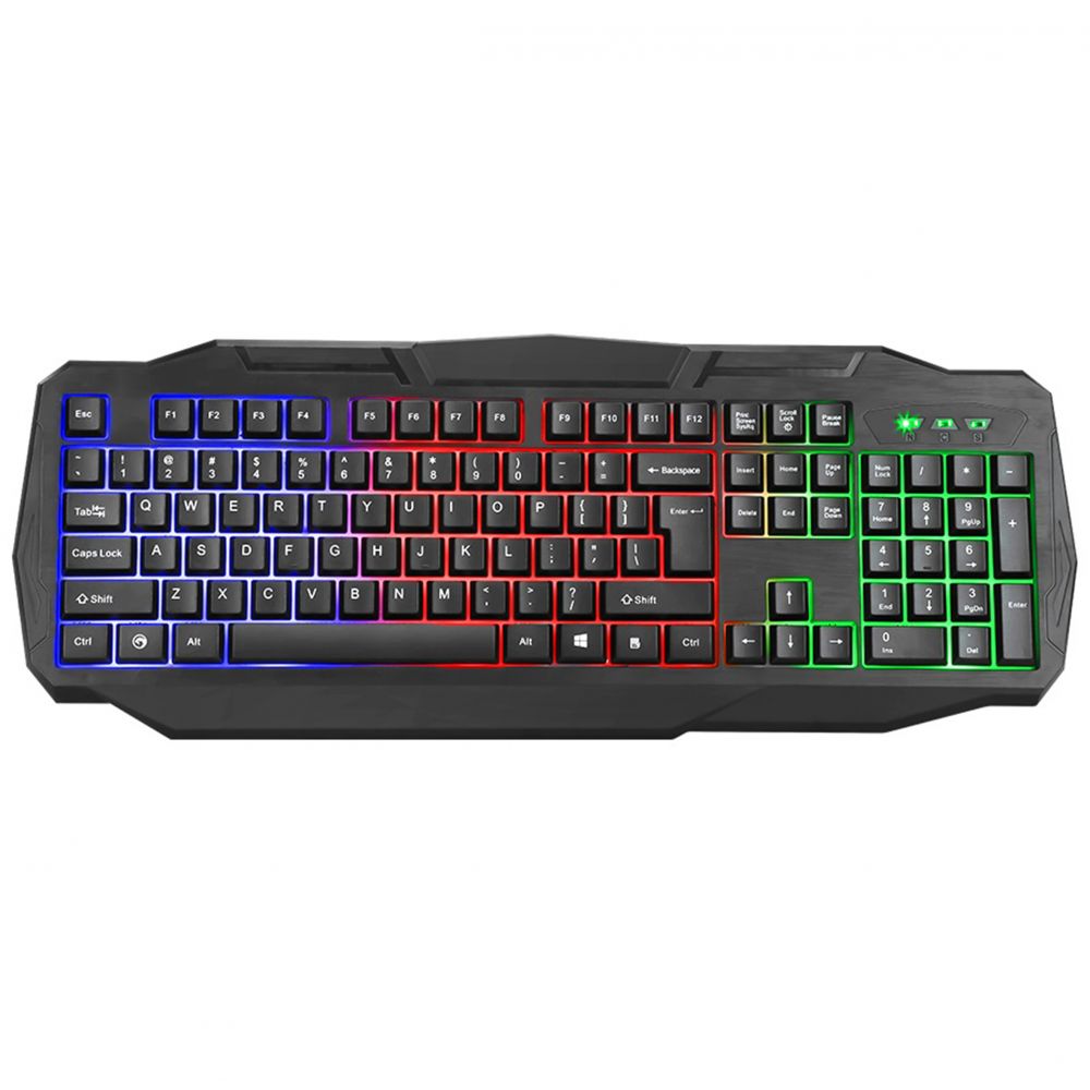 Tastatura Gaming LED TED - Iluminare RGB, Design Ergonomic - 2