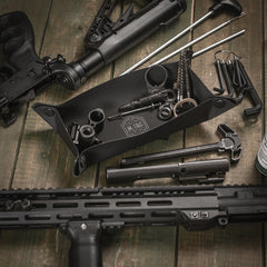 Tavă Întreținere Arme M-Tac Field Tray - Neagră, Pliabilă