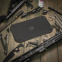 Tavă Întreținere Arme M-Tac Field Tray - Neagră, Pliabilă