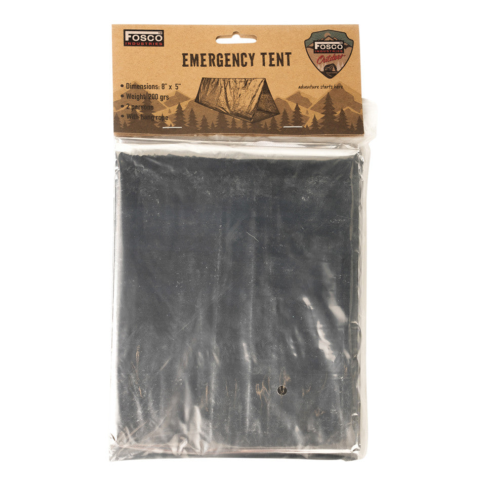 Tentă Urgență Emergency tent Argintiu/Crom Fosco - Protecție Esențială Rapidă