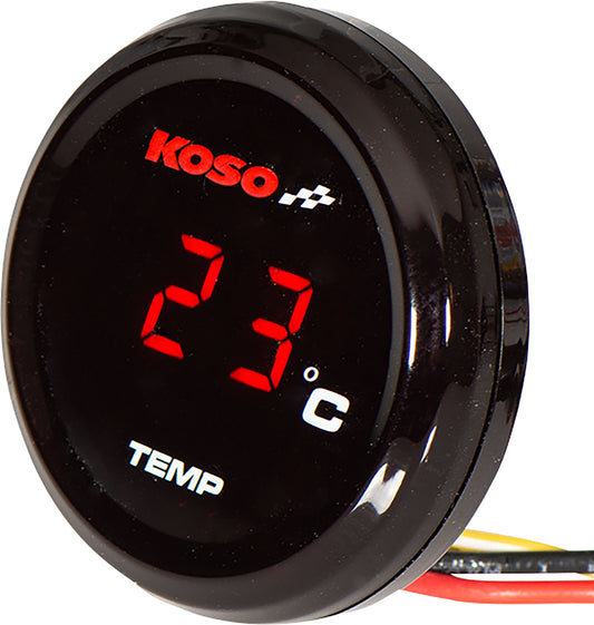 Termometru Digital Koso Coin-Thermometer - Monitorizare Temperatură Moto