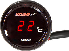 Termometru Digital Koso Coin-Thermometer - Monitorizare Temperatură Moto