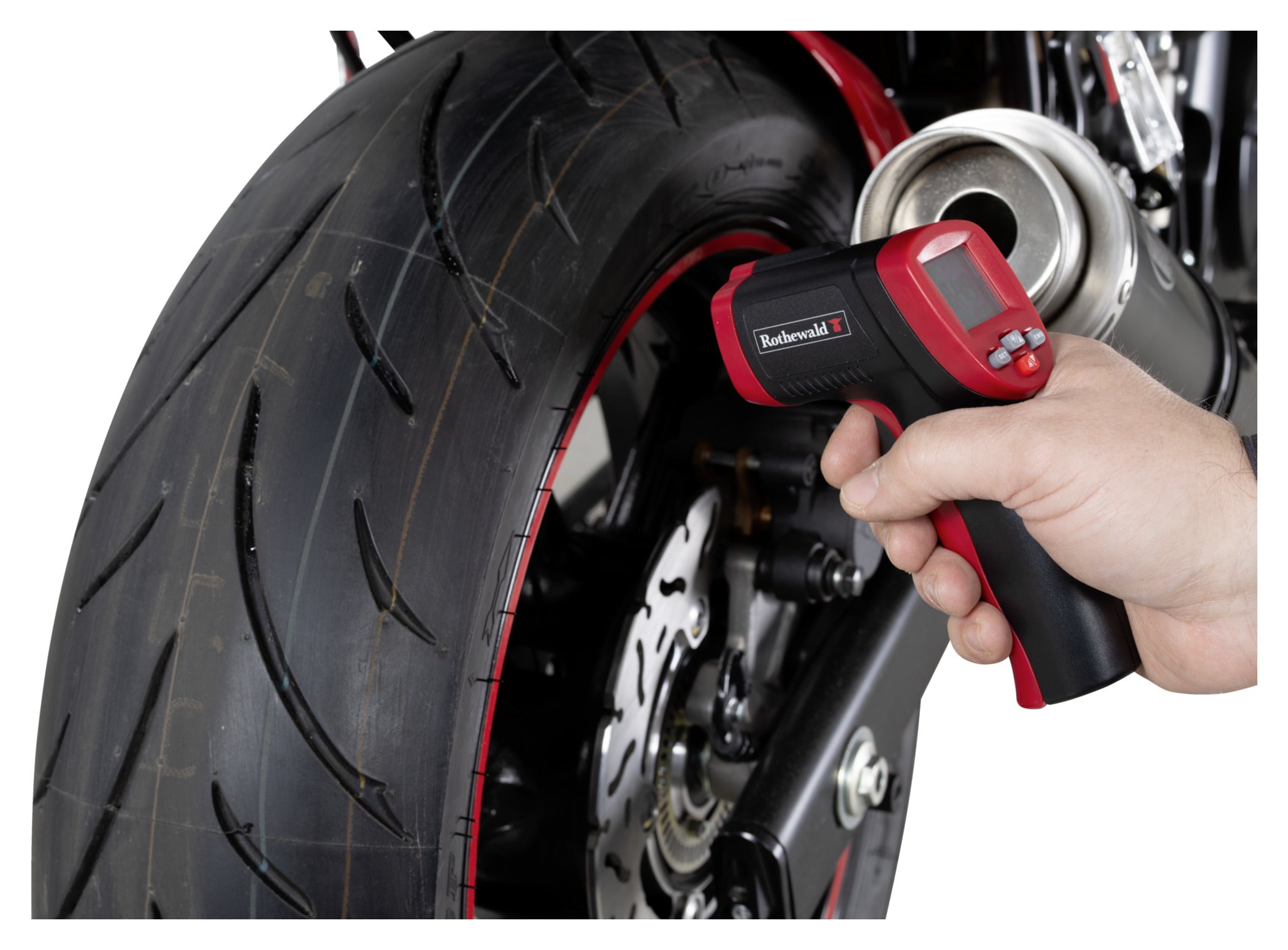 Termometru Infraroșu Rothewald - Diagnoză Moto Rapidă și Precisă