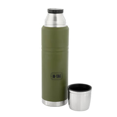 Termos Inox 1000ml M-Tac - Olive, pentru Băuturi Calde și Reci
