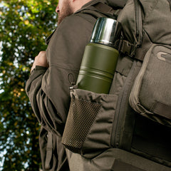 Termos Inox 1000ml M-Tac - Olive, pentru Băuturi Calde și Reci