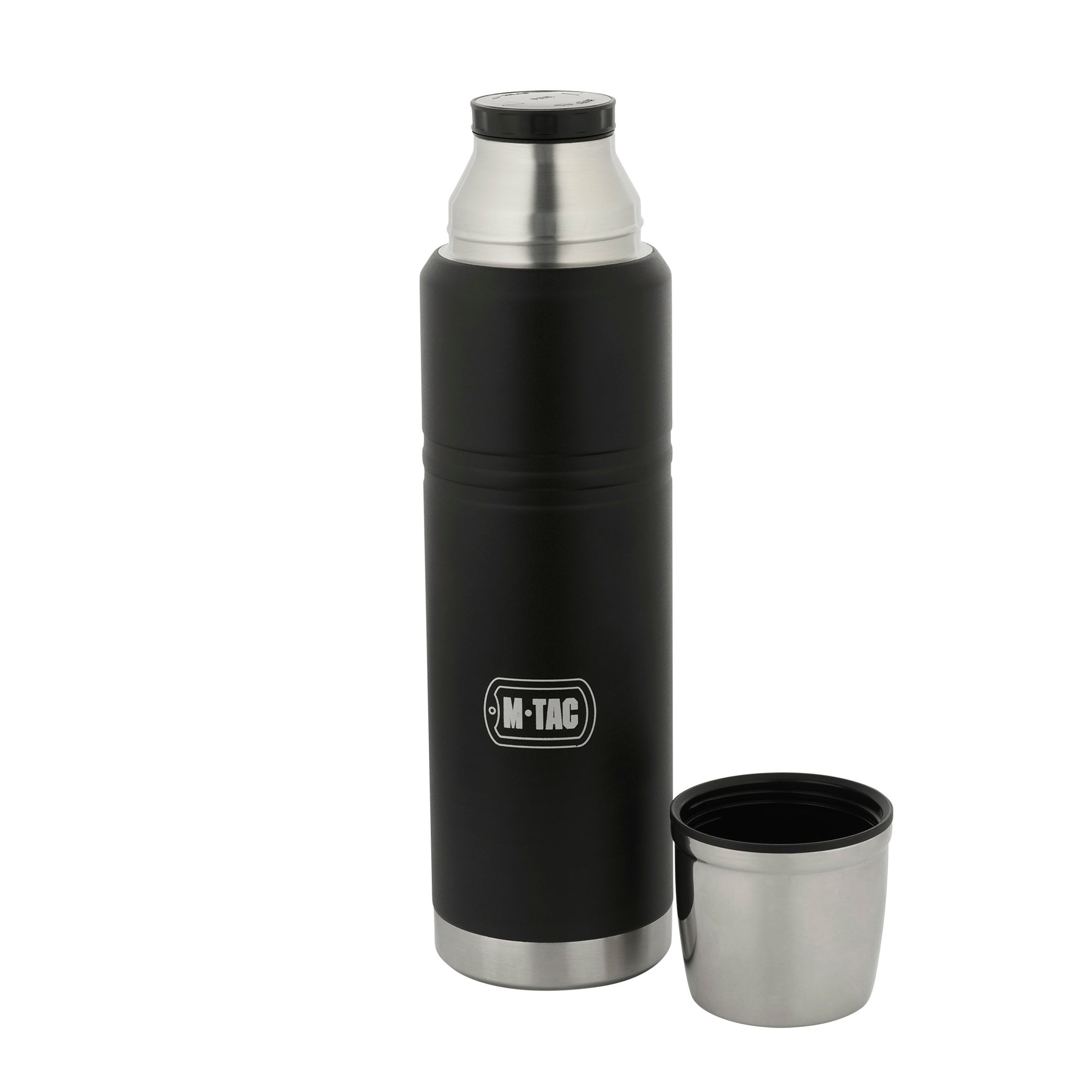 Termos M-Tac 1000ml Oțel Inox - Negru Mat