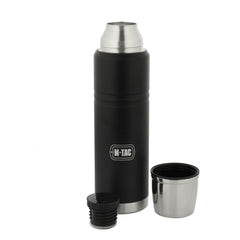Termos M-Tac 1000ml Oțel Inox - Negru Mat