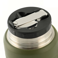 Termos M-Tac 750 ml Inox cu Lingură Pliabilă - Olive