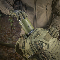 Termos M-Tac 750 ml Inox cu Lingură Pliabilă - Olive
