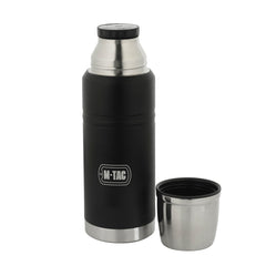 Termos M-Tac 750 ml - Negru, Oțel Inoxidabil, Vid Dublu