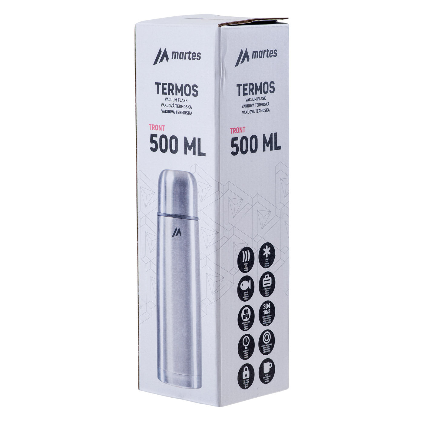 Termos TRONT 500 ML MARTES - Păstrează Băuturile Calde sau Reci, Fără Scurgeri - 2