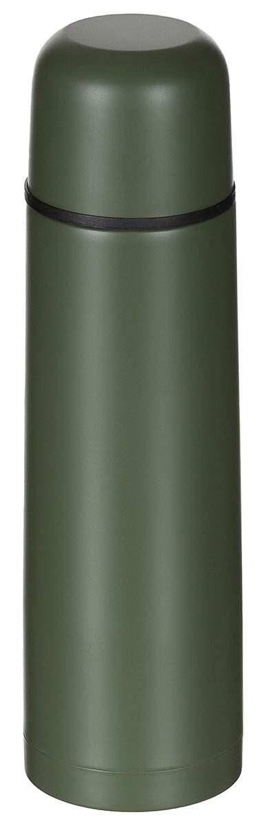 Termos Vacuum 500 ml Oliv FoxOutdoor - Incasabil, Capac Cana