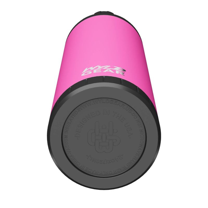 Termos Wyld Gear MAG FLASK 24 OZ Roz Herbertz - Oțel Inoxidabil, Izolație Vid