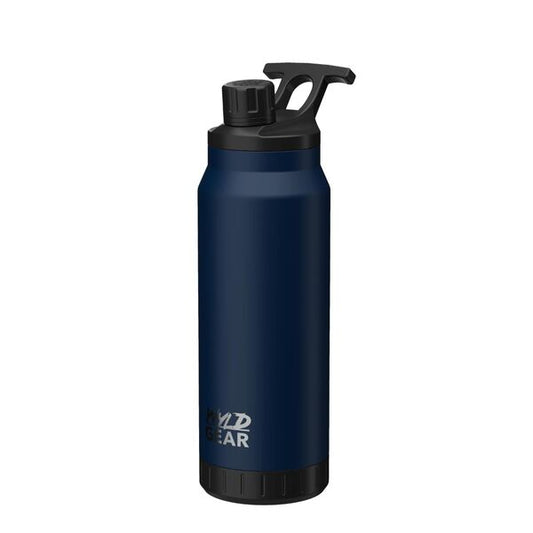 Termos Wyld Gear MAG FLASK 34 OZ Navy Herbertz - Inox, Izolație Vid