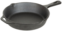 Tigaie Fontă Diametru 26 cm Negru FoxOutdoor - 2.5 kg, Mâner 12 cm