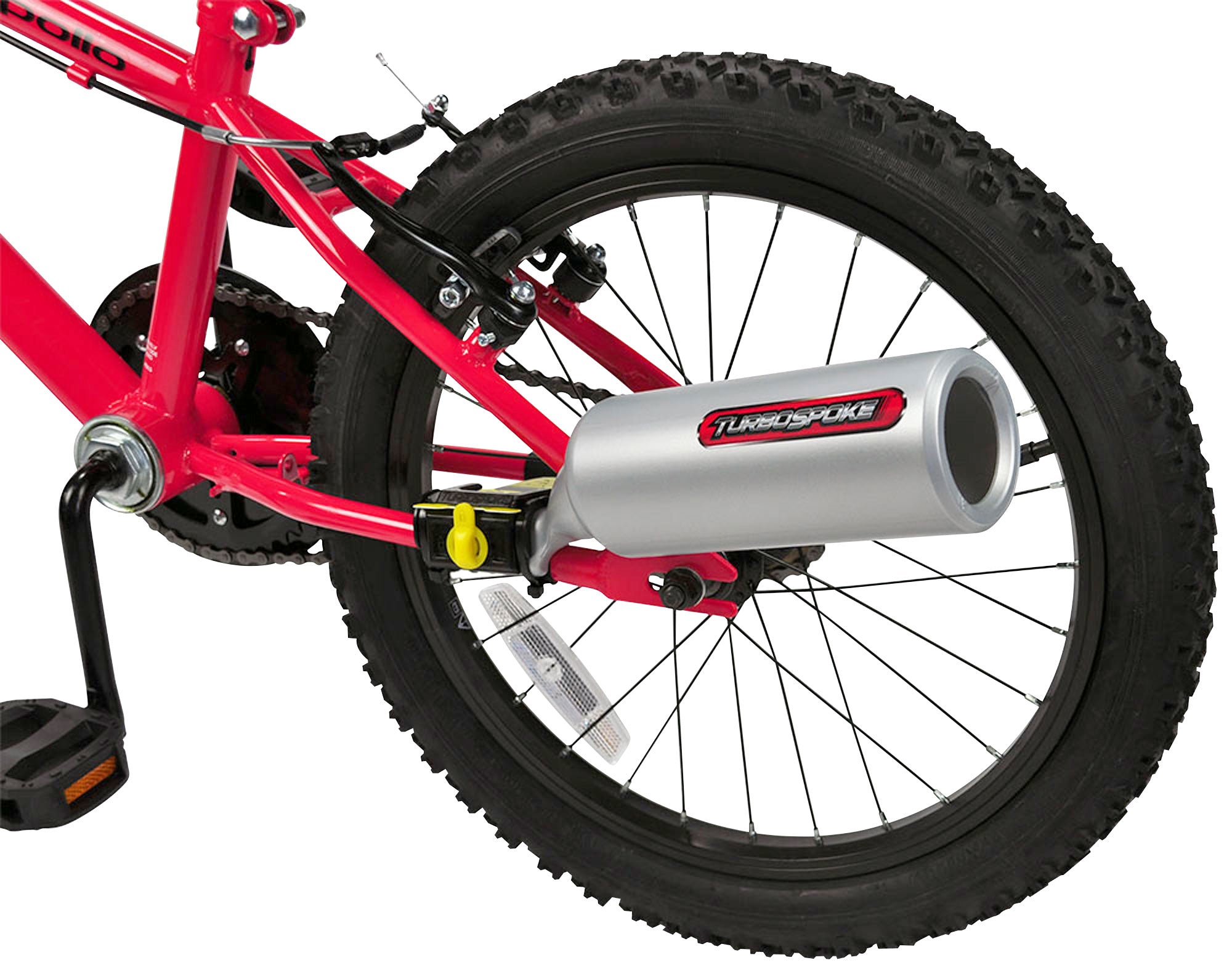 Tobă de Eșapament Bicicletă Turbospoke - Sunet Realist Moto