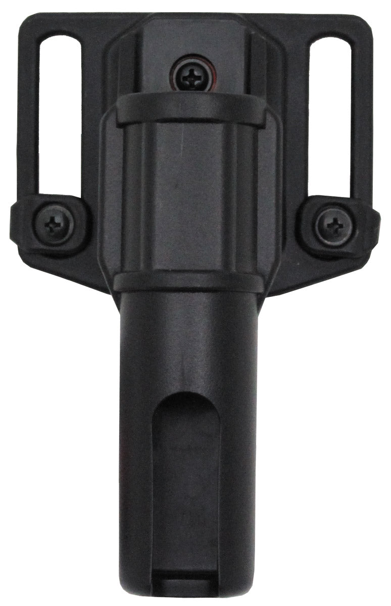 Toc Baston Tactic 12 cm Rotativ Negru MFH - 360° Rotativ, Fixare 5.5cm