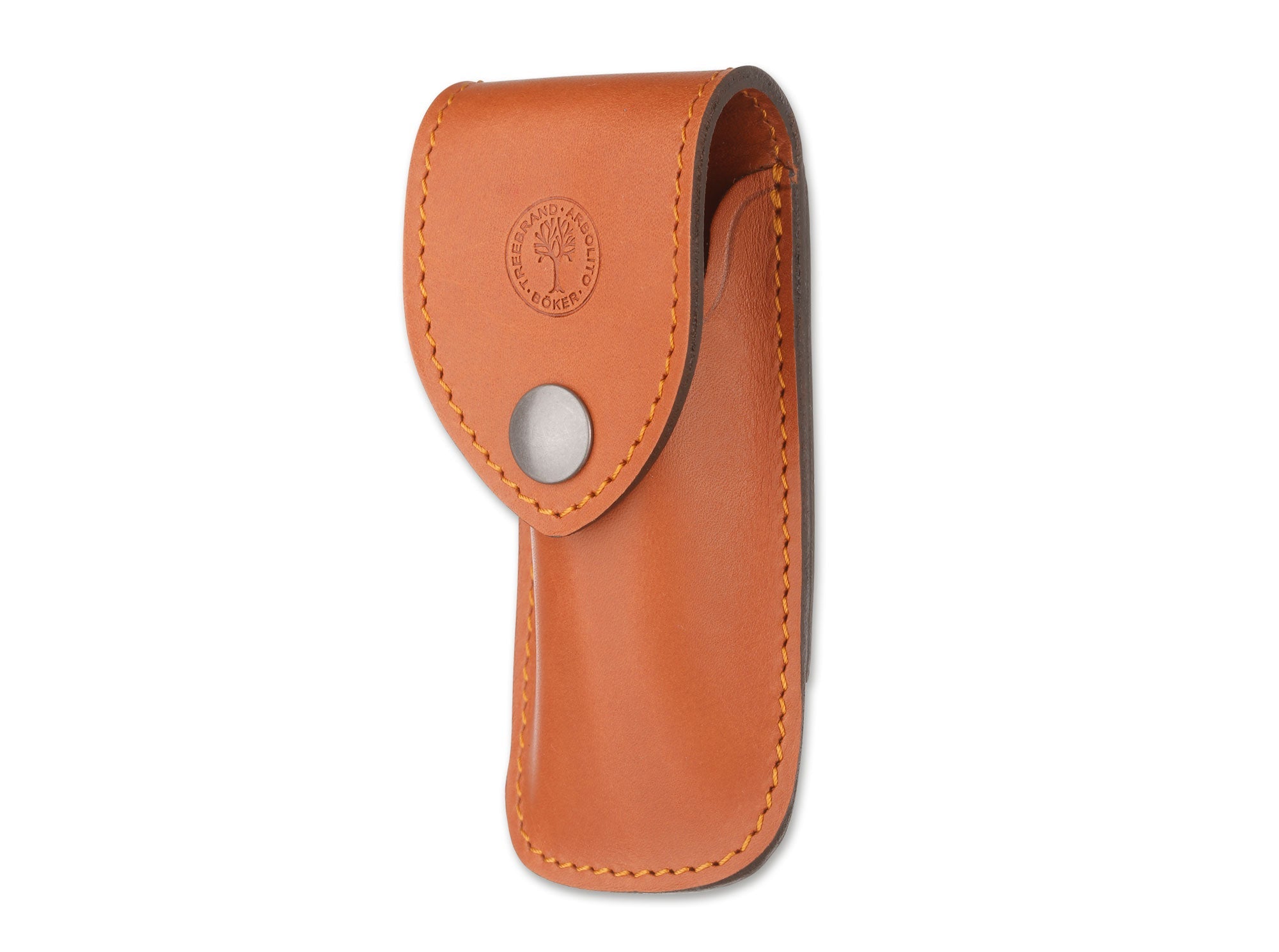 Toc Briceag French Leather Pouch Brown Small Böker- Purtare Versatila, Piele Premium