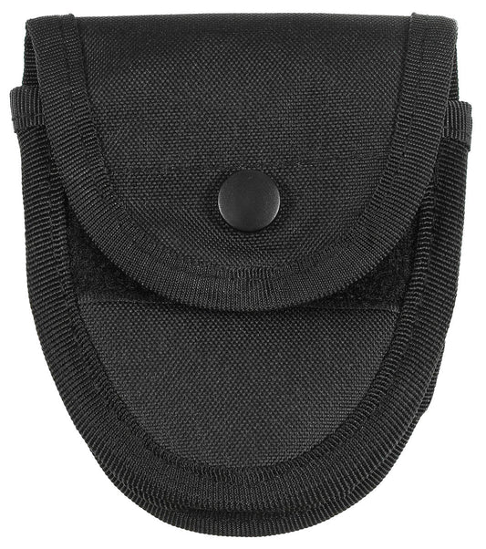 Toc Cătușe Nylon cu Velcro Negru MFH - Prindere Curea 8cm, 80g