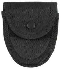 Toc Cătușe Nylon cu Velcro Negru MFH - Prindere Curea 8cm, 80g