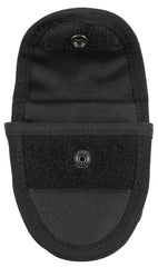 Toc Cătușe Nylon cu Velcro Negru MFH - Prindere Curea 8cm, 80g