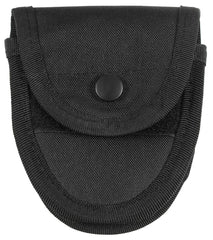 Toc Cătușe Nylon cu Velcro Negru MFH - Prindere Curea 8cm, 80g