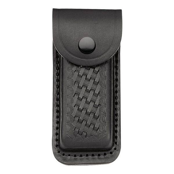 Toc Cuțit Leder-Etui Negru Herbertz - Piele, Orizontal și Vertical 13 cm