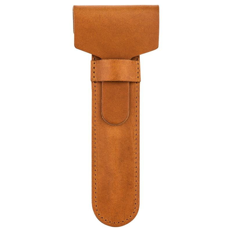 Toc Cuțit Merkur 5001 Maro Herbertz - Piele naturală, Protecție durabilă.