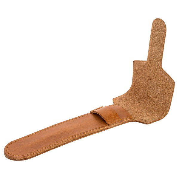 Toc Cuțit Merkur 5001 Maro Herbertz - Piele naturală, Protecție durabilă.