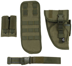 Toc de picior Tactical Oliv MFH - Dreptaci, Toc detașabil