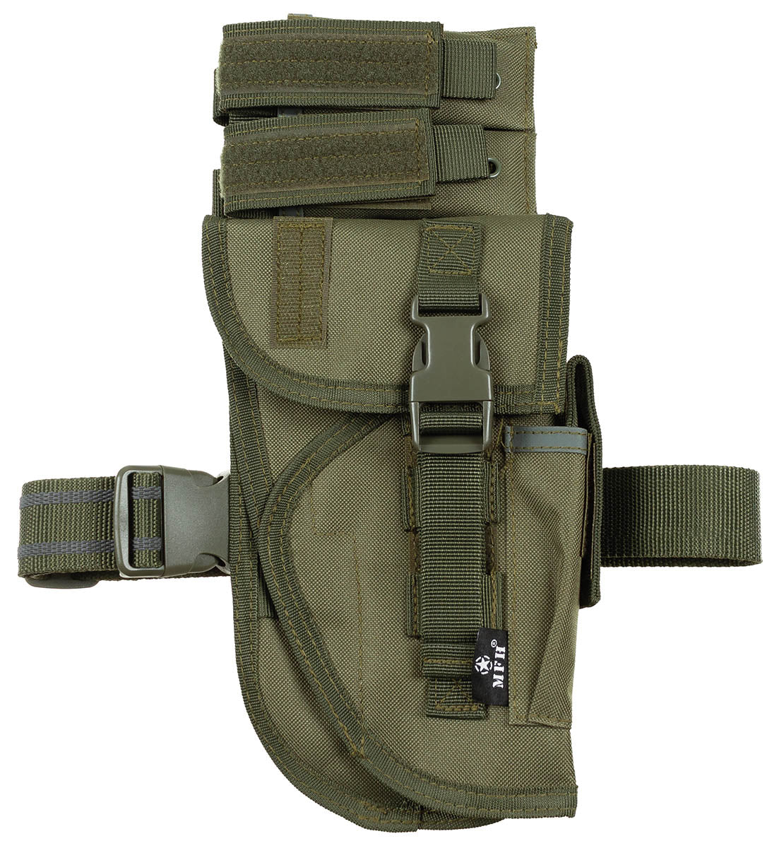 Toc de picior Tactical Oliv MFH - Dreptaci, Toc detașabil