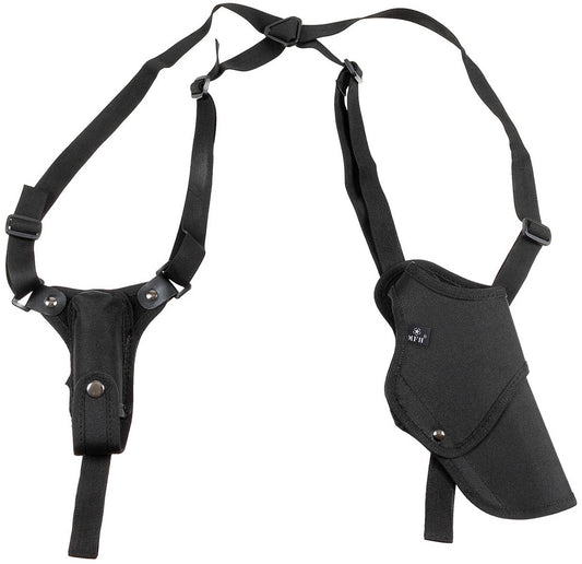 Toc de umăr Pistol Negru MFH - Dreptaci, Siguranță dublă