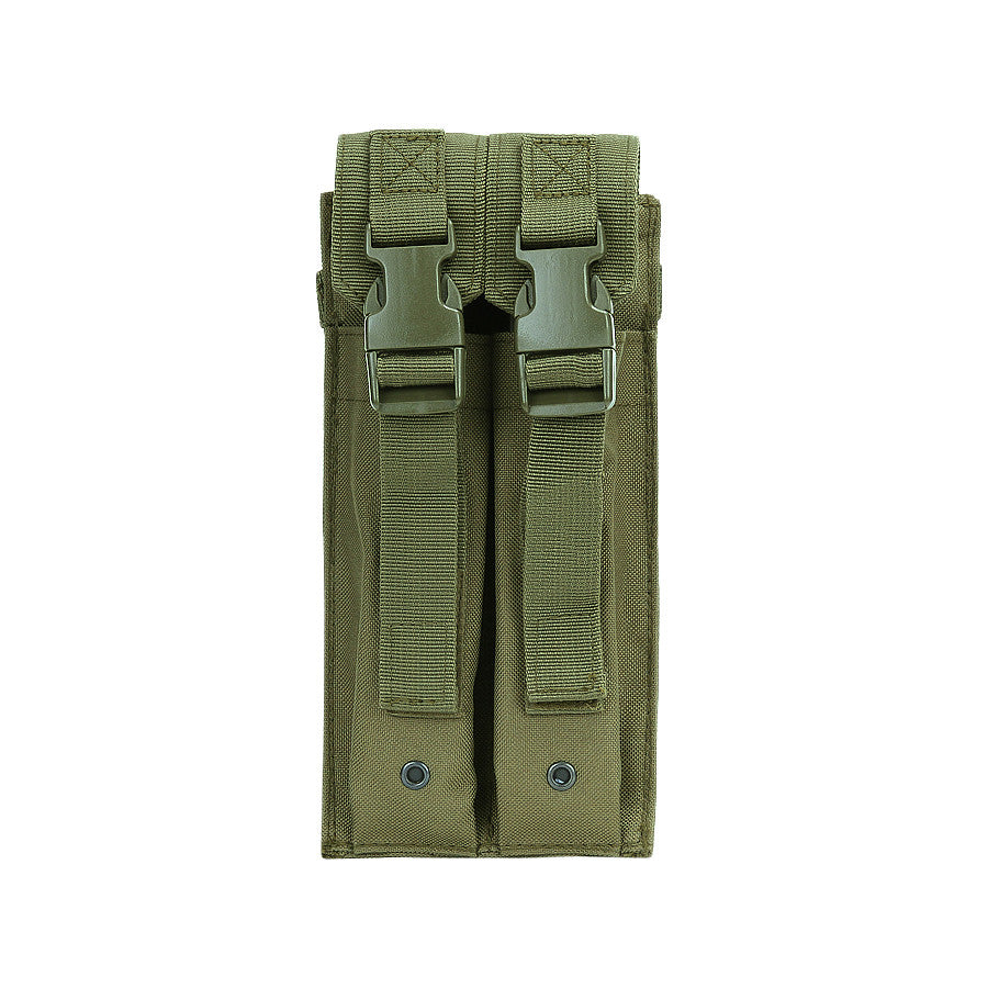 Toc Dublu Încărcătoare Pistol Two Mag Pouch Verde - Eficiență Tactică