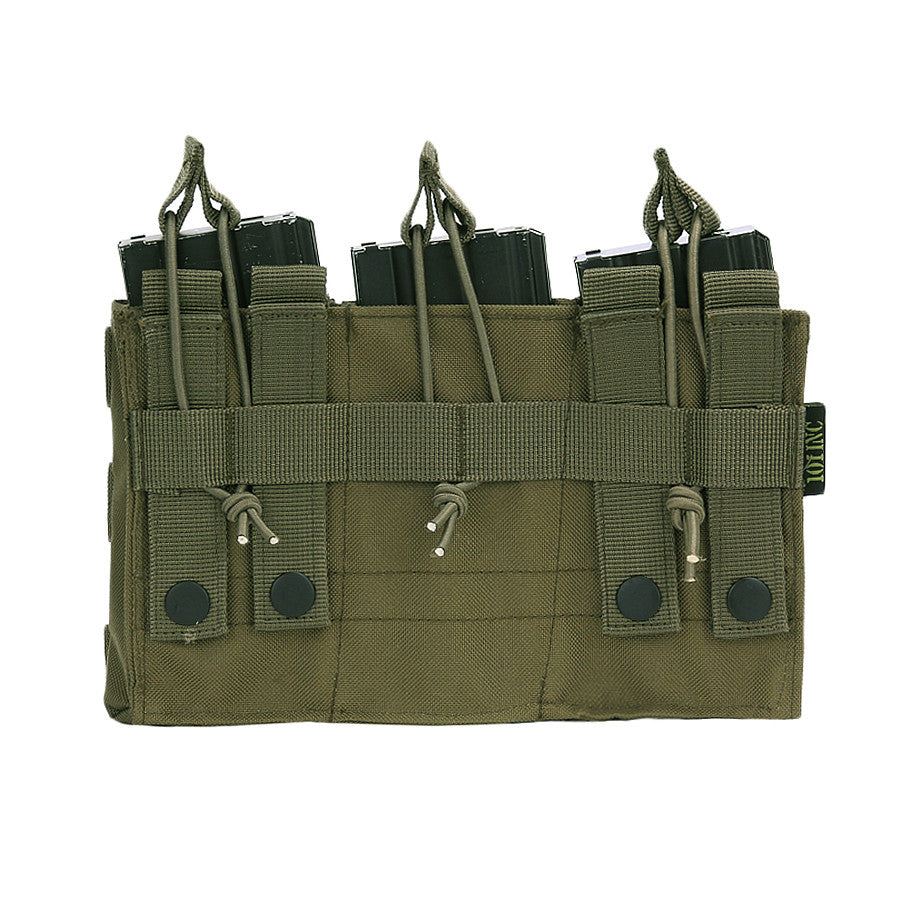 Toc Magazie Triple Open Top M4 Verde - Acces Rapid și Sigur