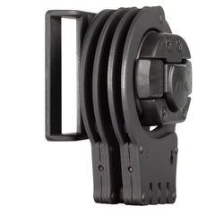 Toc pentru cătușe AKAR® ELITE din polimer, negru, universal, retenție și eliberare la buton P1024