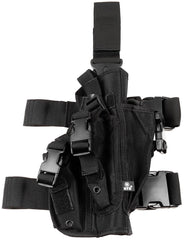 Toc Picior Pistol Negru MFH - Pentru Dreptaci, 2 Curele Reglabile