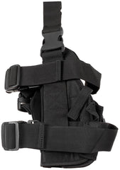 Toc Picior Pistol Negru MFH - Pentru Dreptaci, 2 Curele Reglabile