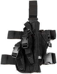 Toc Picior Pistol Negru MFH - Pentru Dreptaci, 2 Curele Reglabile