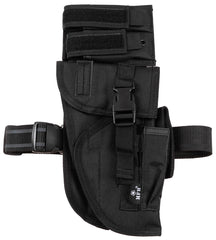 Toc Picior Tactical Negru MFH - Dreptaci, Placă Molle