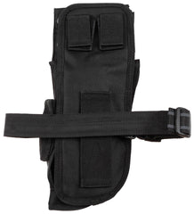 Toc Picior Tactical Negru MFH - Dreptaci, Placă Molle