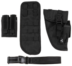 Toc Picior Tactical Negru MFH - Dreptaci, Placă Molle