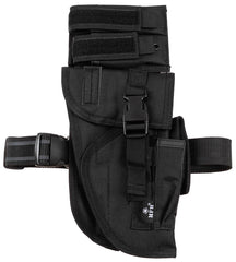 Toc Picior Tactical Negru MFH - Dreptaci, Placă Molle