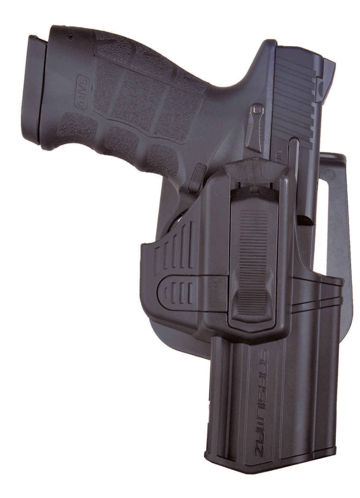 Toc pistol GLOCK 17/19/34/45 AKAR® REACTION inclusiv arme cu optică P1004G negru