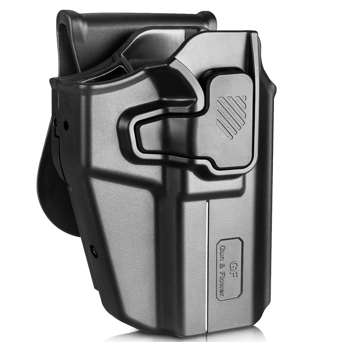 Toc pistol GUN FLOWER® UNI PRO, lvl. II, universal, din polimer, OWB, optic-ready, acceptă peste 100+ modele de pistol GF-POUNIA